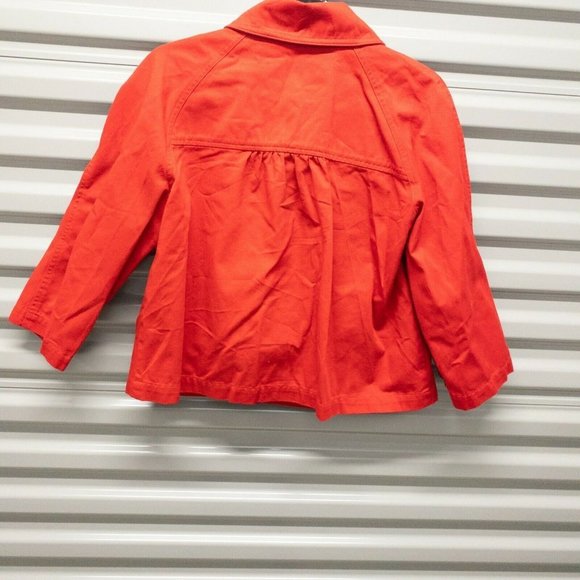 Lauren Polo Pea Coat Jacket Petite Large Button Collared Cropped - Picture 2 of 6